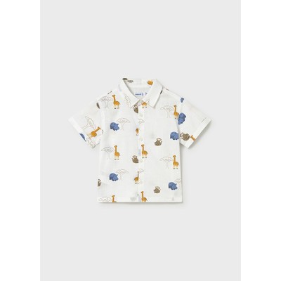 ROPA CAMISA BEBE NIÑO MAYORAL M/C ESTAMPADA 