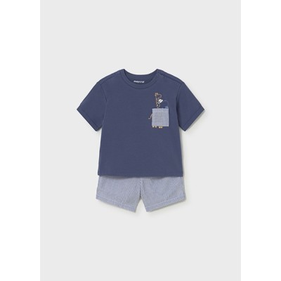 ROPA CONJUNTO BEBE NIÑO MAYORAL BERMUDA SEERSUCKER 