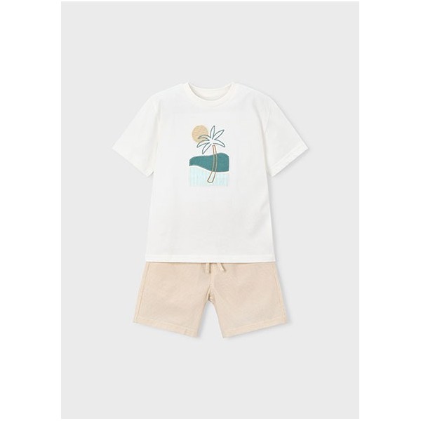 ROPA CONJUNTO NIÑO MAYORAL BERMUDA SEERSUCKER 