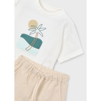 ROPA CONJUNTO NIÑO MAYORAL BERMUDA SEERSUCKER 