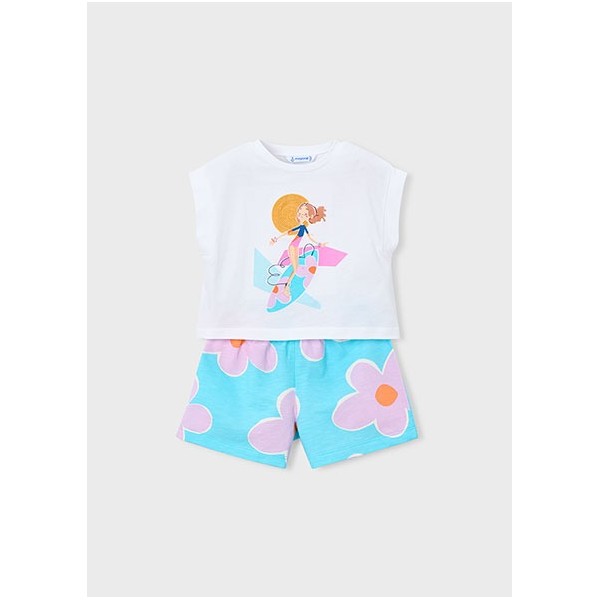ROPA CONJUNTO NIÑA MAYORAL SHORT 