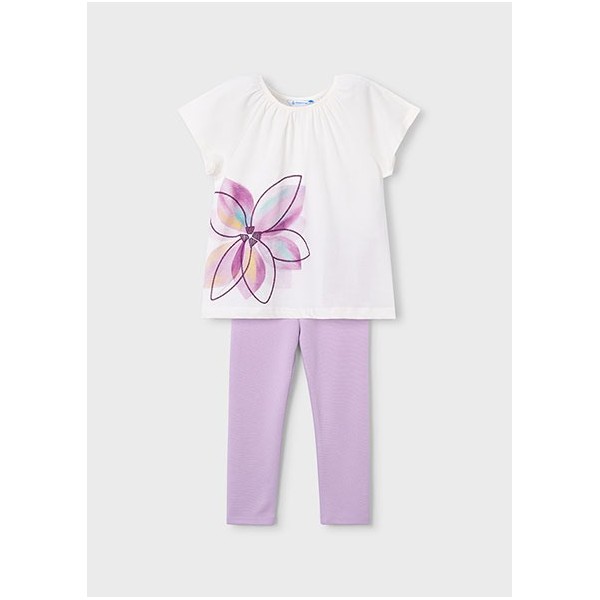 ROPA CONJUNTO LEGGINGS NIÑA MAYORAL PUNTO ROMA 