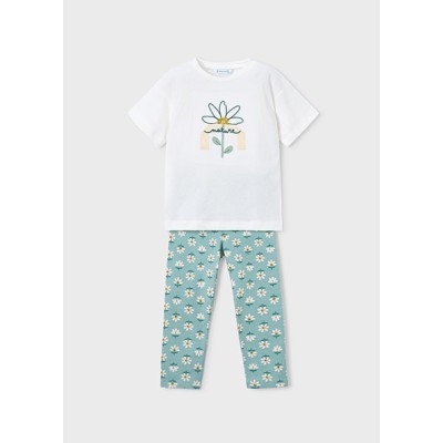 ROPA CONJUNTO LEGGINGS NIÑA MAYORAL ESTAMPADO 