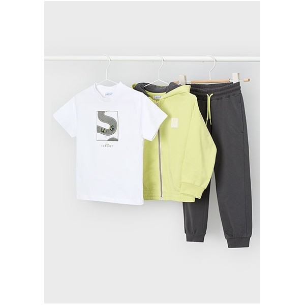 ROPA CHANDAL NIÑA MAYORAL 3 PIEZAS CON CAMISETA 