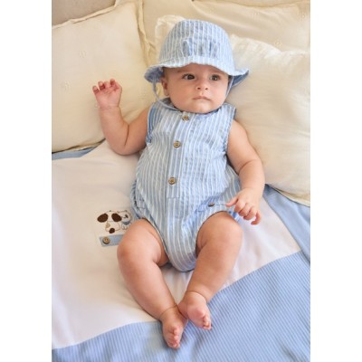 ROPA PELELE BEBE NIÑO MAYORAL Y GORRO PLANA 