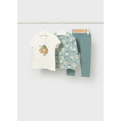 ROPA CONJUNTO LEGGINGS BEBE NIÑA MAYORAL 3 PIEZAS 
