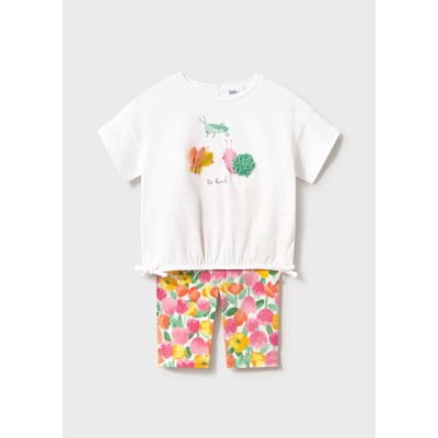 ROPA CONJUNTO LEGGINGS BEBE NIÑA MAYORAL ESTAMPADO 