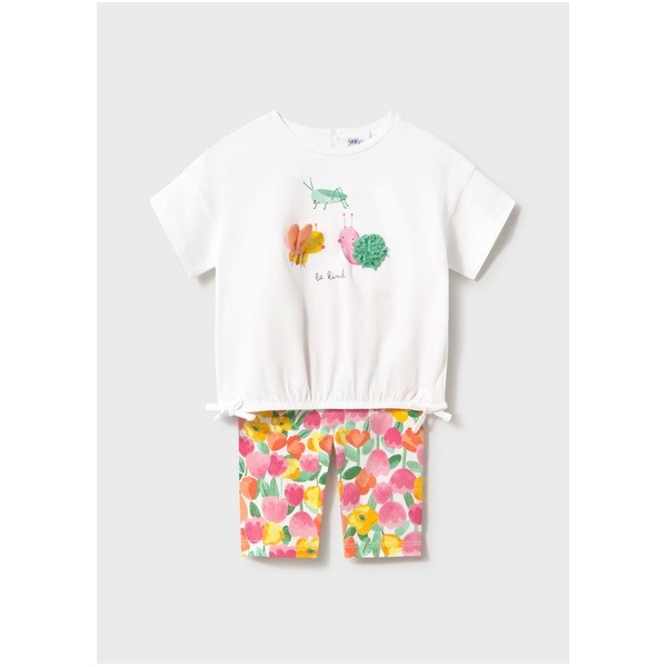ROPA CONJUNTO LEGGINGS BEBE NIÑA MAYORAL ESTAMPADO 