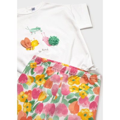 ROPA CONJUNTO LEGGINGS BEBE NIÑA MAYORAL ESTAMPADO 