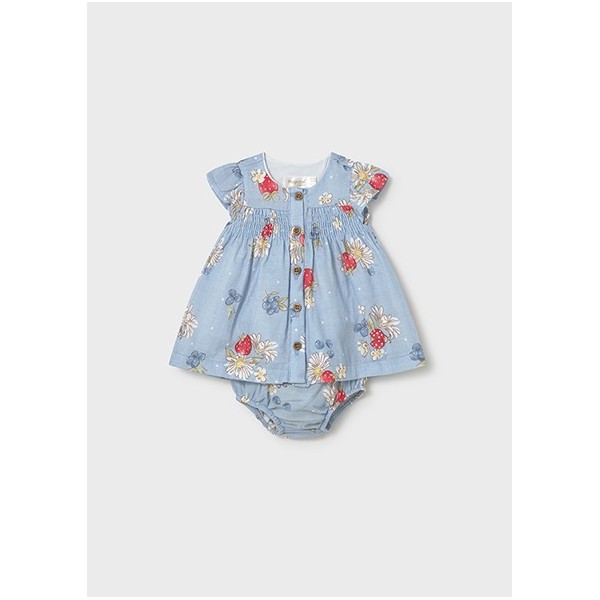ROPA VESTIDO BEBE NIÑA MAYORAL GASA 