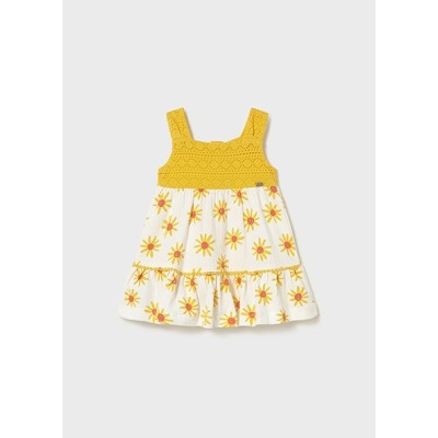 ROPA VESTIDO BEBE NIÑA MAYORAL COMBINADO GUIPUR 
