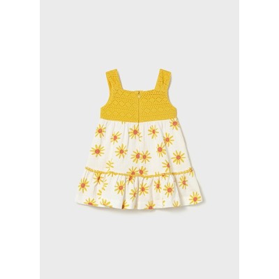 ROPA VESTIDO BEBE NIÑA MAYORAL COMBINADO GUIPUR 