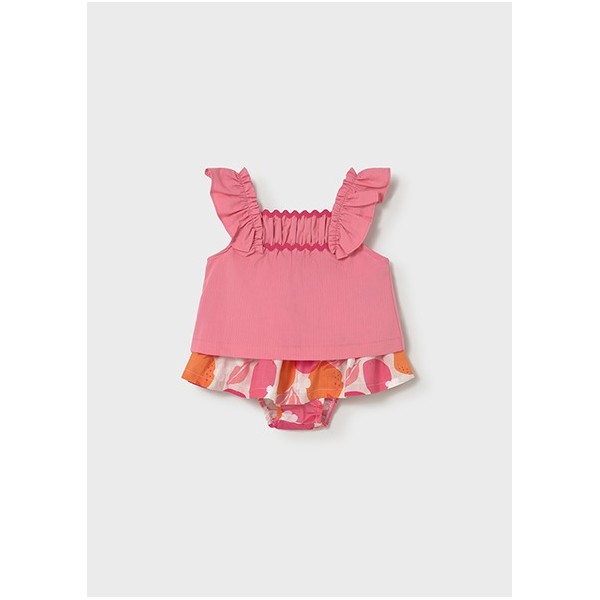 ROPA CONJUNTO FALDA BEBE NIÑA MAYORAL ESTAMPADA 