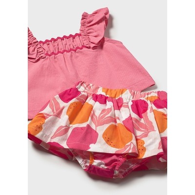 ROPA CONJUNTO FALDA BEBE NIÑA MAYORAL ESTAMPADA 