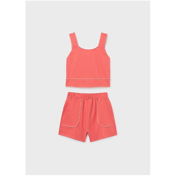 ROPA CONJUNTO NIÑA MAYORAL SHORT PUNTADA CONCHA 
