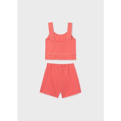 ROPA CONJUNTO NIÑA MAYORAL SHORT PUNTADA CONCHA 