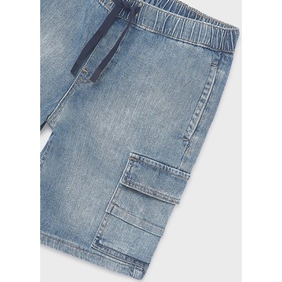 ROPA BERMUDA NIÑO MAYORAL DENIM CARGO 