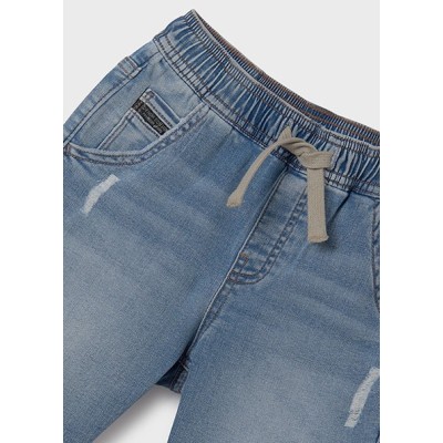 ROPA BERMUDA NIÑO _ DENIM JOGGER 
