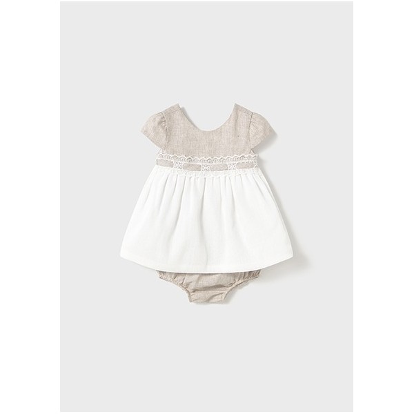 (30512) VESTIDO COMBINADO CEREMONIA