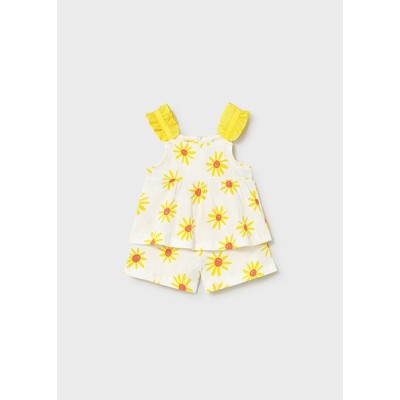 ROPA CONJUNTO PUNTO BEBE NIÑA MAYORAL SHORT BAMBULA 