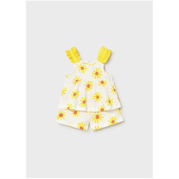ROPA CONJUNTO PUNTO BEBE NIÑA MAYORAL SHORT BAMBULA 