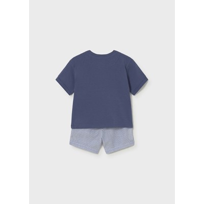 ROPA CONJUNTO BEBE NIÑO MAYORAL BERMUDA SEERSUCKER 