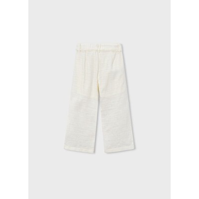 ROPA PANTALON NIÑA MAYORAL LARGO LINO BORDADO 