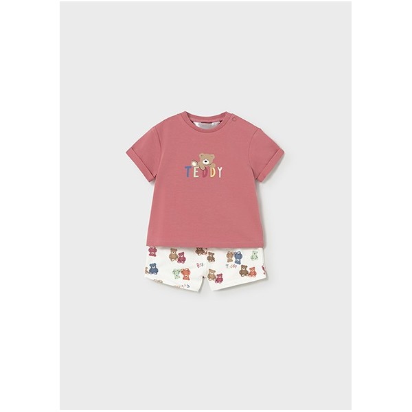 ROPA CONJUNTO PANTALON BEBE NIÑA MAYORAL CORTO PUNTO 