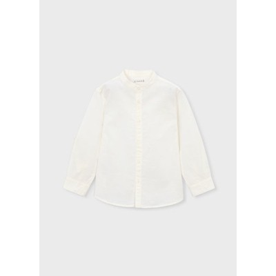ROPA CAMISA NIÑO MAYORAL M/L CUELLO MAO LINO 