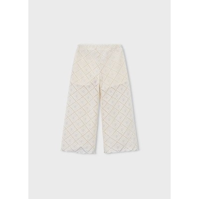 ROPA PANTALON NIÑA MAYORAL LAREGO CROCHET 
