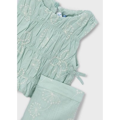 ROPA CONJUNTO PANTALON NIÑA MAYORAL LARGO BORDADO 