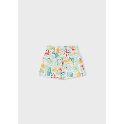 ROPA PANTALON NIÑA MAYORAL CORTO ESTAMPADO 