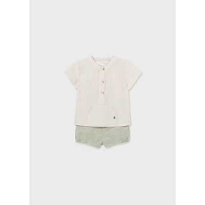 ROPA CONJUNTO PANTALON BEBE NIÑO _ CORTO Y CAMISA 