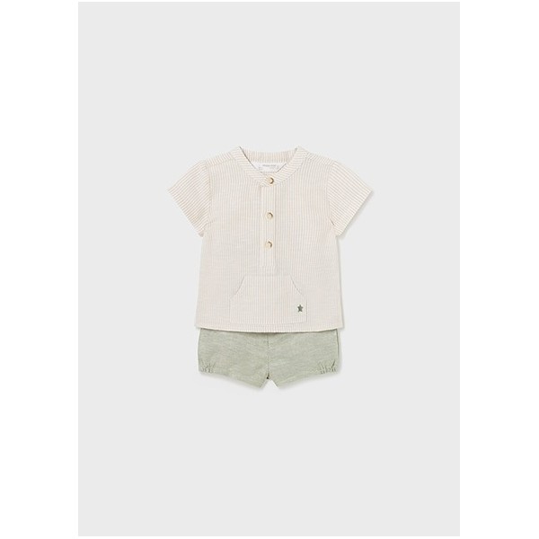 ROPA CONJUNTO PANTALON BEBE NIÑO _ CORTO Y CAMISA 