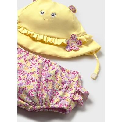 ROPA CONJUNTO BEBE NIÑO MAYORAL BAÑADOR PAÑAL Y GORRO 