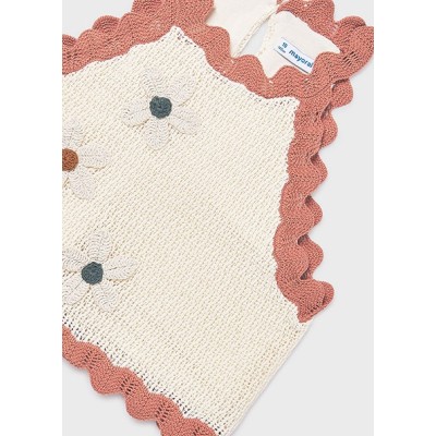 ROPA TOP NIÑA MAYORAL TRICOT FLORES 