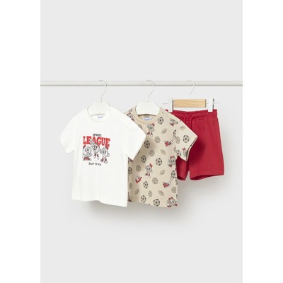 ROPA CONJUNTO PUNTO BEBE NIÑO MAYORAL 3 PIEZAS PRINT 