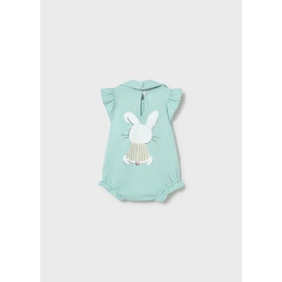 ROPA CONJUNTO BEBE NIÑA MAYORAL PELELE Y BABERO 