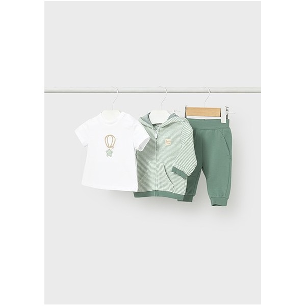 ROPA CHANDAL BEBE NIÑO MAYORAL 3 PIEZAS CAMISETA 