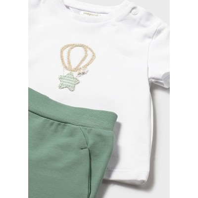 ROPA CHANDAL BEBE NIÑO MAYORAL 3 PIEZAS CAMISETA 