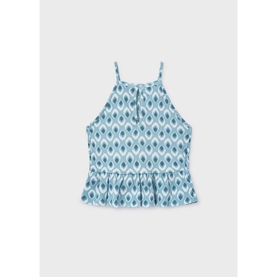 ROPA TOP NIÑA MAYORAL PUNTO ESTAMPADO 