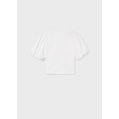ROPA CAMISETA NIÑA MAYORAL M/C CANALE COMBINADA 