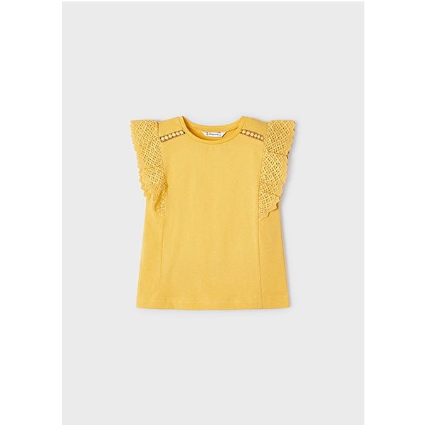ROPA CAMISETA NIÑA _ M/C GUIPUR 