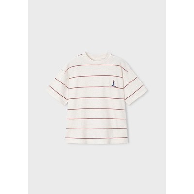 ROPA CAMISETA NIÑO MAYORAL M/C RAYAS 