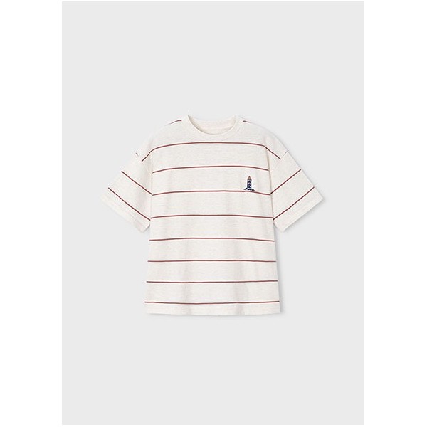 ROPA CAMISETA NIÑO MAYORAL M/C RAYAS 