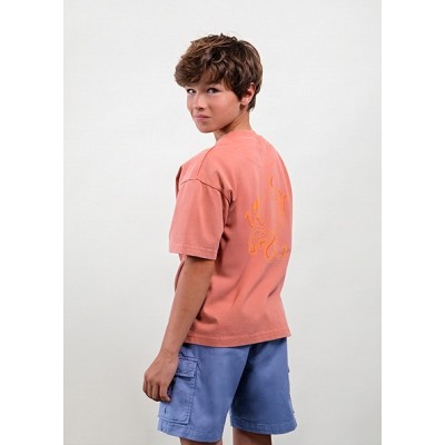 ROPA CAMISETA NIÑO MAYORAL M/C FLUOR 