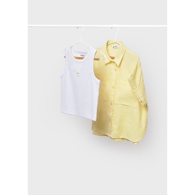 ROPA BLUSA NIÑA MAYORAL 2 PIEZAS 