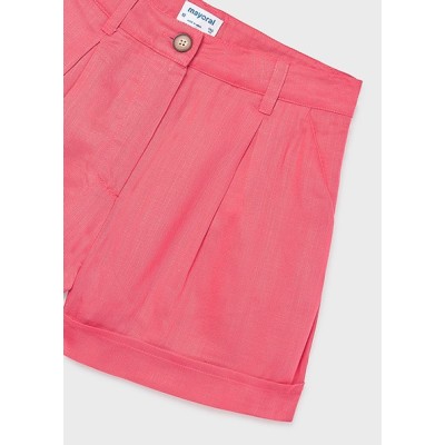 ROPA PANTALON NIÑA MAYORAL CORTO IMITACION LINO 