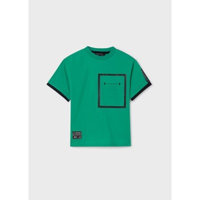 ROPA CAMISETA NIÑO _ CONTRASTES MANGAS 