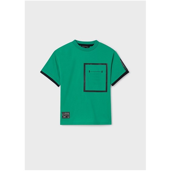 ROPA CAMISETA NIÑO _ CONTRASTES MANGAS 